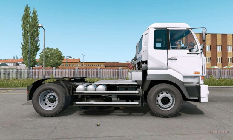 ets2 mod nissan big thumb cw